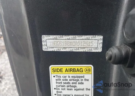 2012 Honda Accord 2.4 Ex-L from USA, damaged, VIN 1HGCS1B8XCA012415